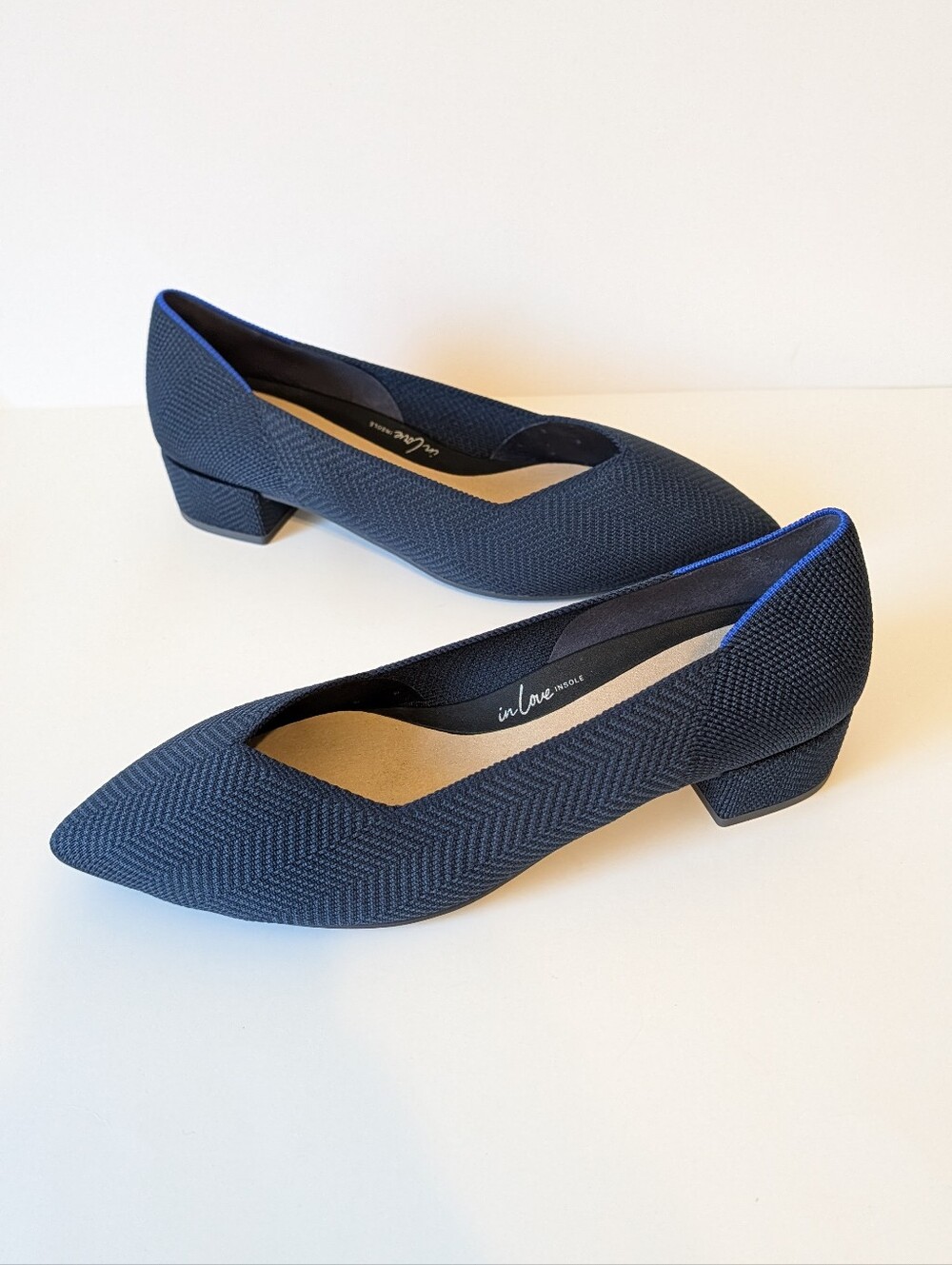 Rothy's The High Point in Navy Blue - Picture 2 of 8